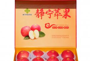 静宁红富士苹果 礼盒12个装